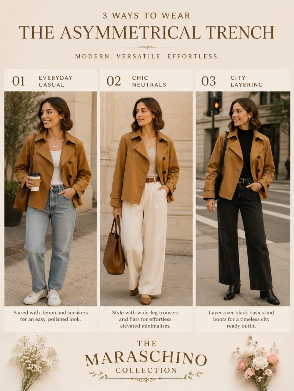GAP Brown Asymmetrical Short Trench Jacket | XXL T NWT - Picture 13 of 16